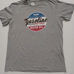 Gasoline Motor Oil Print Mens Tees M.US, XL EU